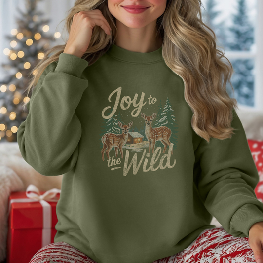 Joy to the Wild Crewneck