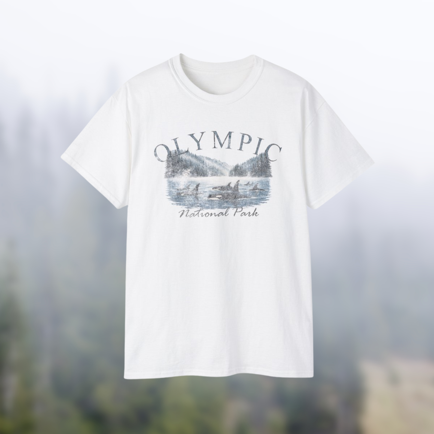 Olympic National Park Orca Tee