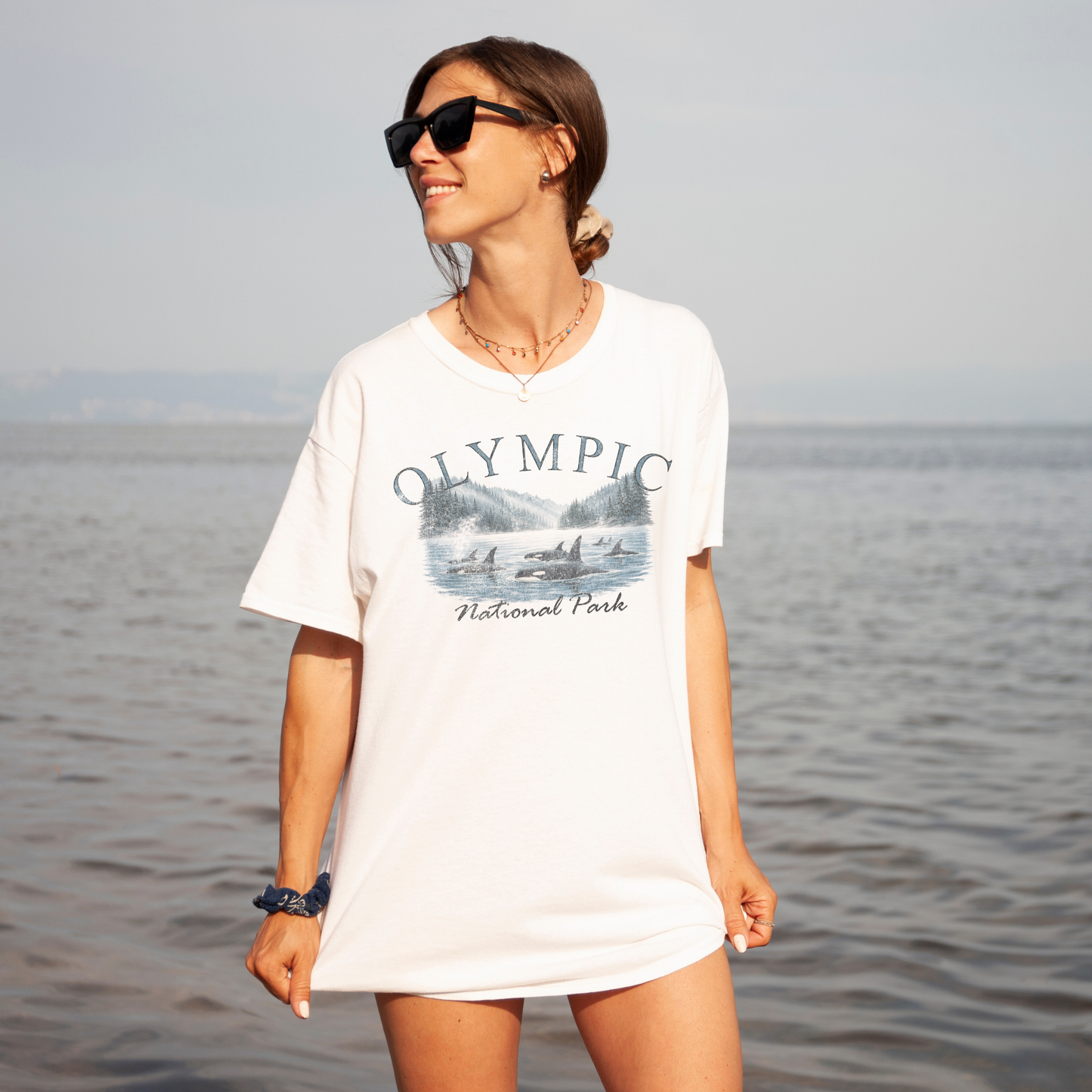 Olympic National Park Orca Tee