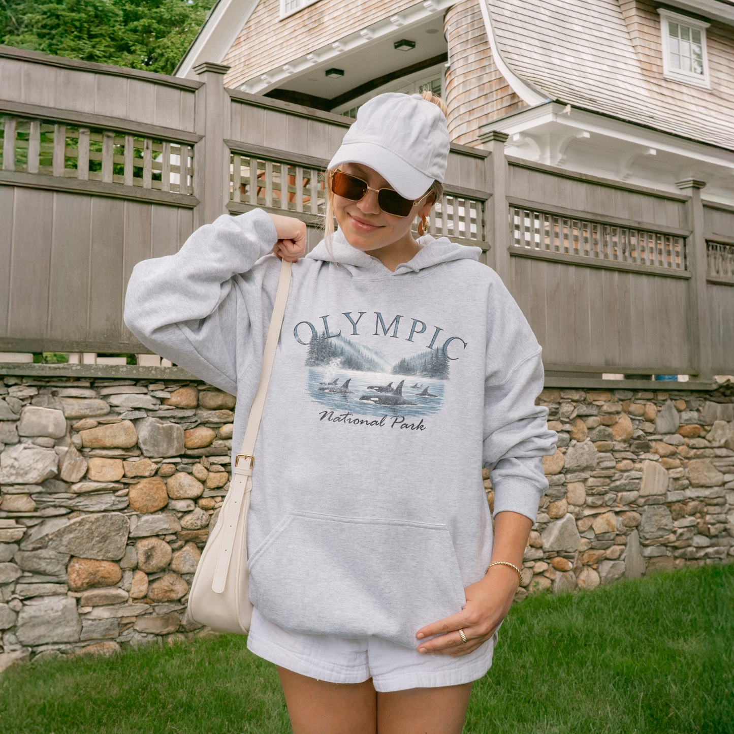 Olympic National Park Orca Hoodie