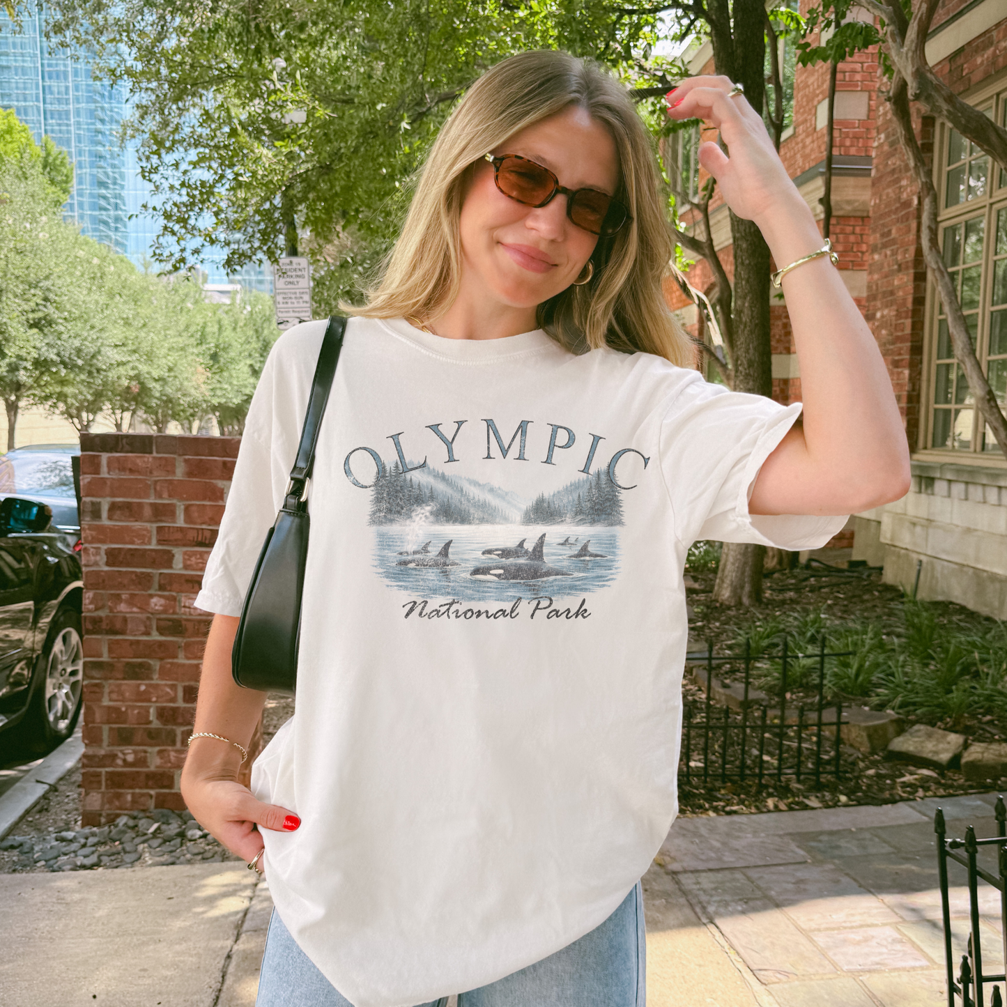 Olympic National Park Orca Tee