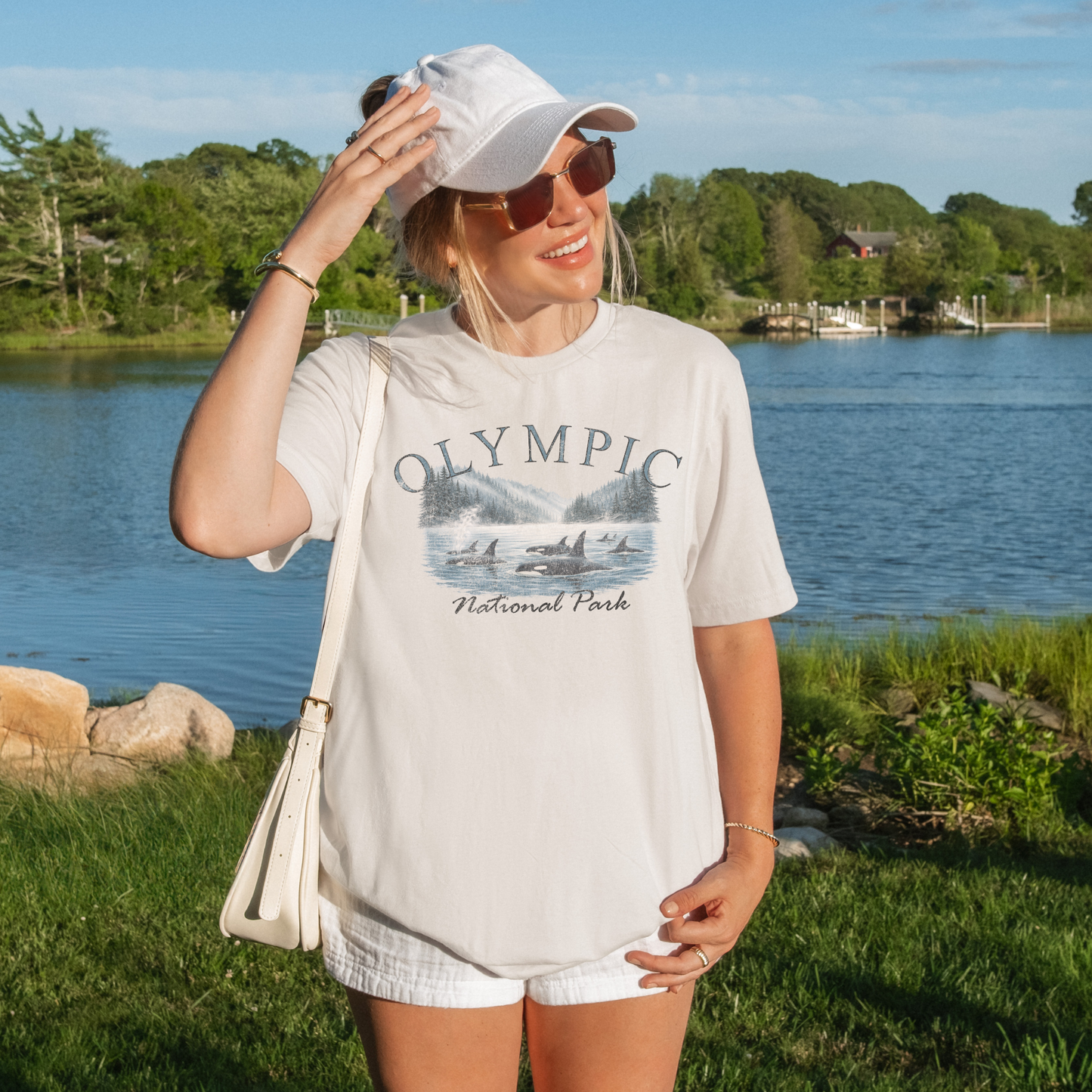 Olympic National Park Orca Tee