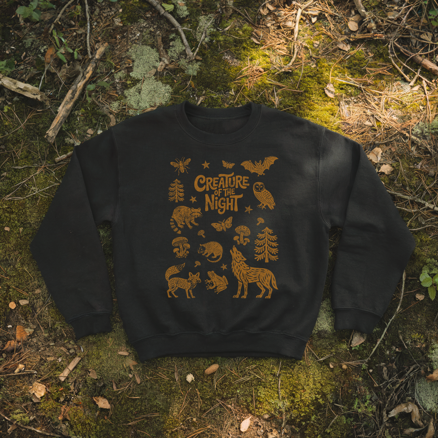 Creature of the Night Crewneck
