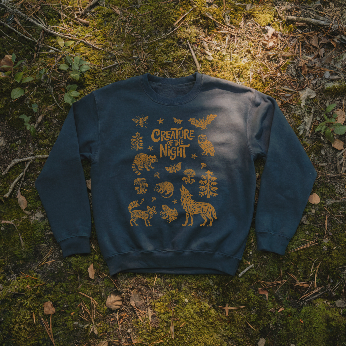 Creature of the Night Crewneck