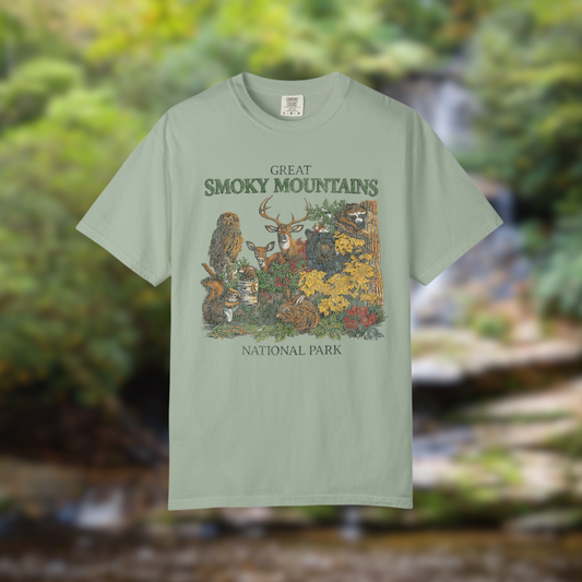 Great Smoky Mountains Wildlife Tee