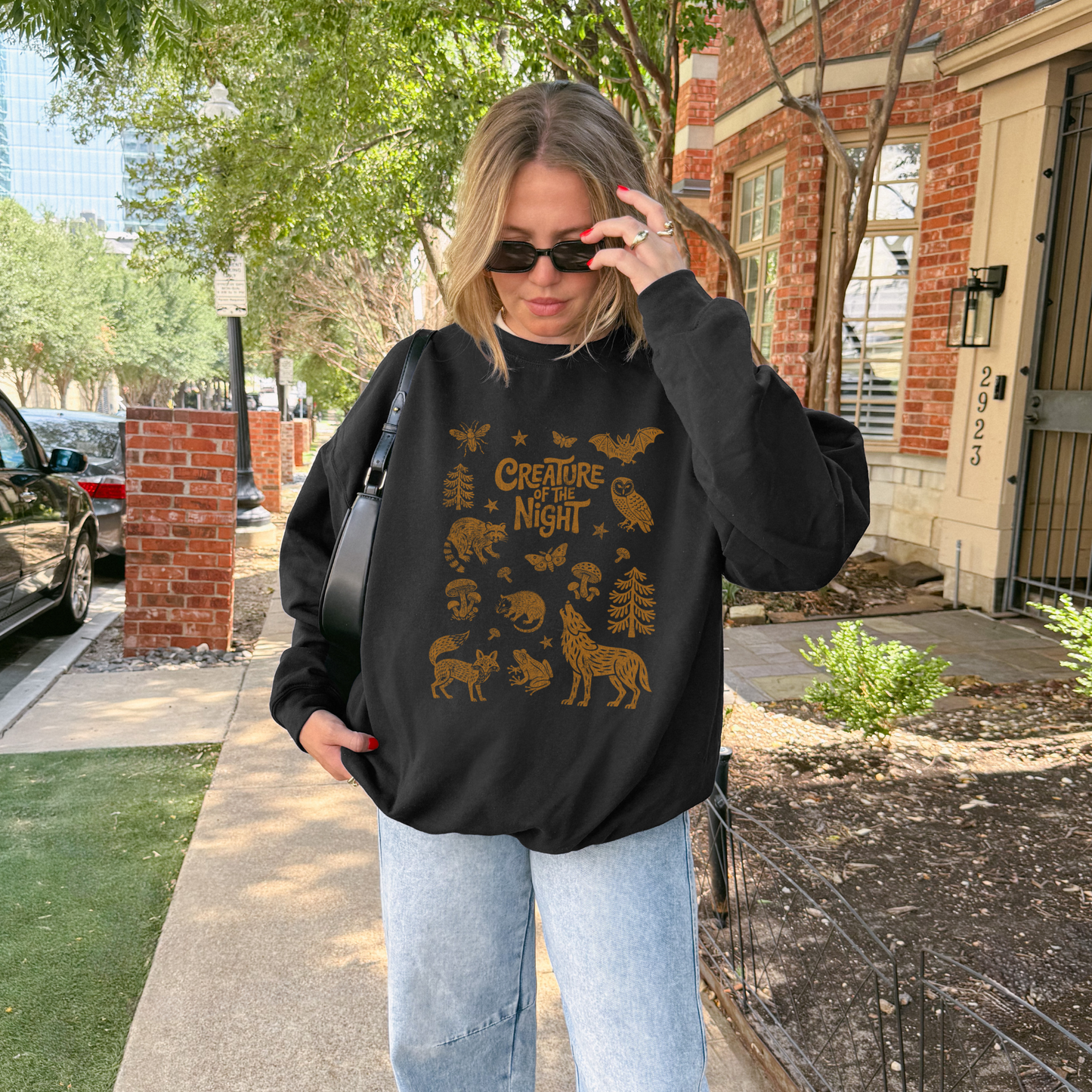 Creature of the Night Crewneck