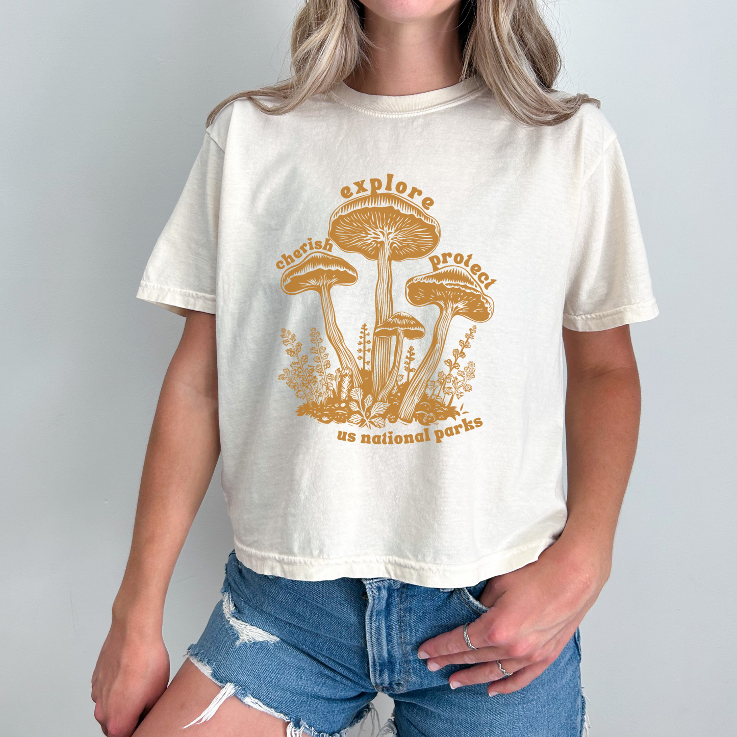 Mushroom Mission Boxy Tee