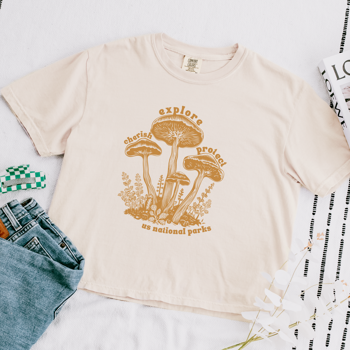 Mushroom Mission Boxy Tee