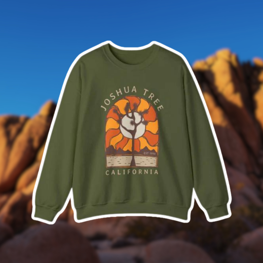 Desert Sun Joshua Tree National Park Sweatshirt