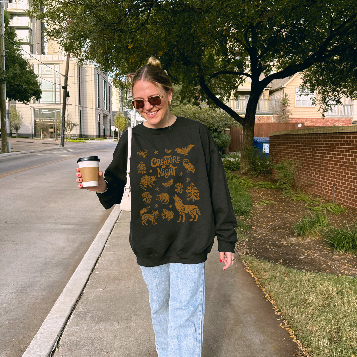 Creature of the Night Crewneck