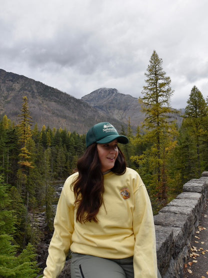 Going to the Sun Road Glacier National Park Crewneck