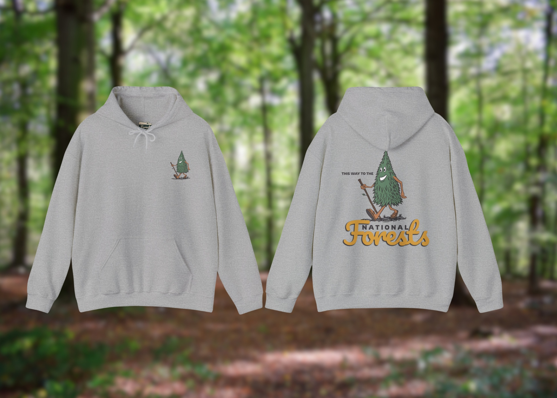 This Way to the National Forest Sweatshirt