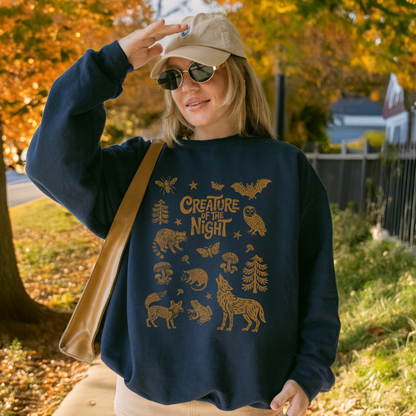 Creature of the Night Crewneck