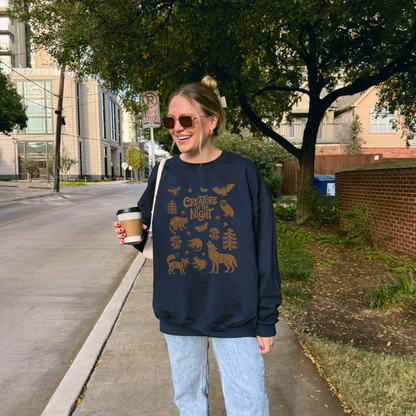 Creature of the Night Crewneck