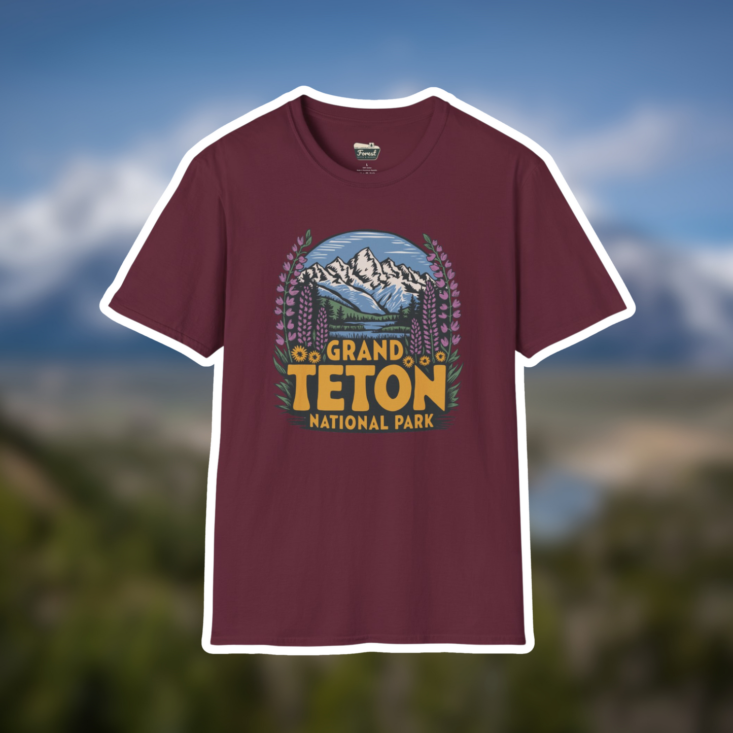 Grand Teton National Park Camp Tee