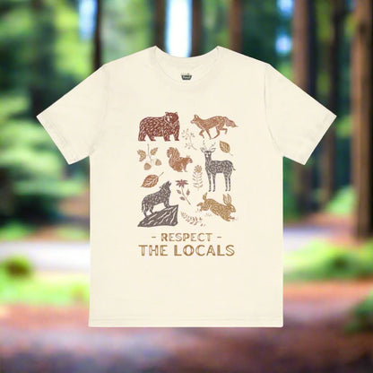 Respect the Locals Wildlife Shirt