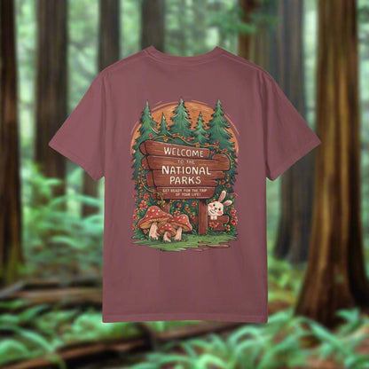 Welcome to Wonderland National Parks Shirt