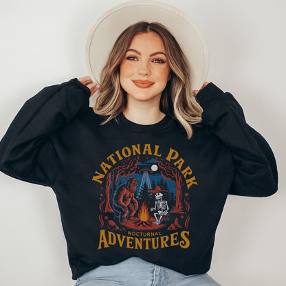 National Park Nocturnal Adventures Crewneck