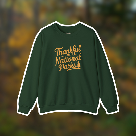 Thankful for National Parks Crewneck