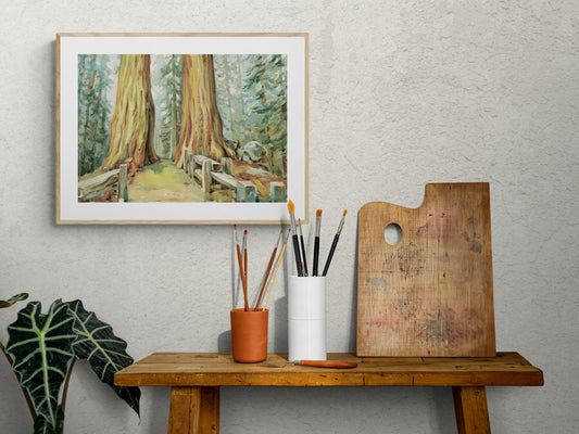 Redwood National Park Giclée Art Print