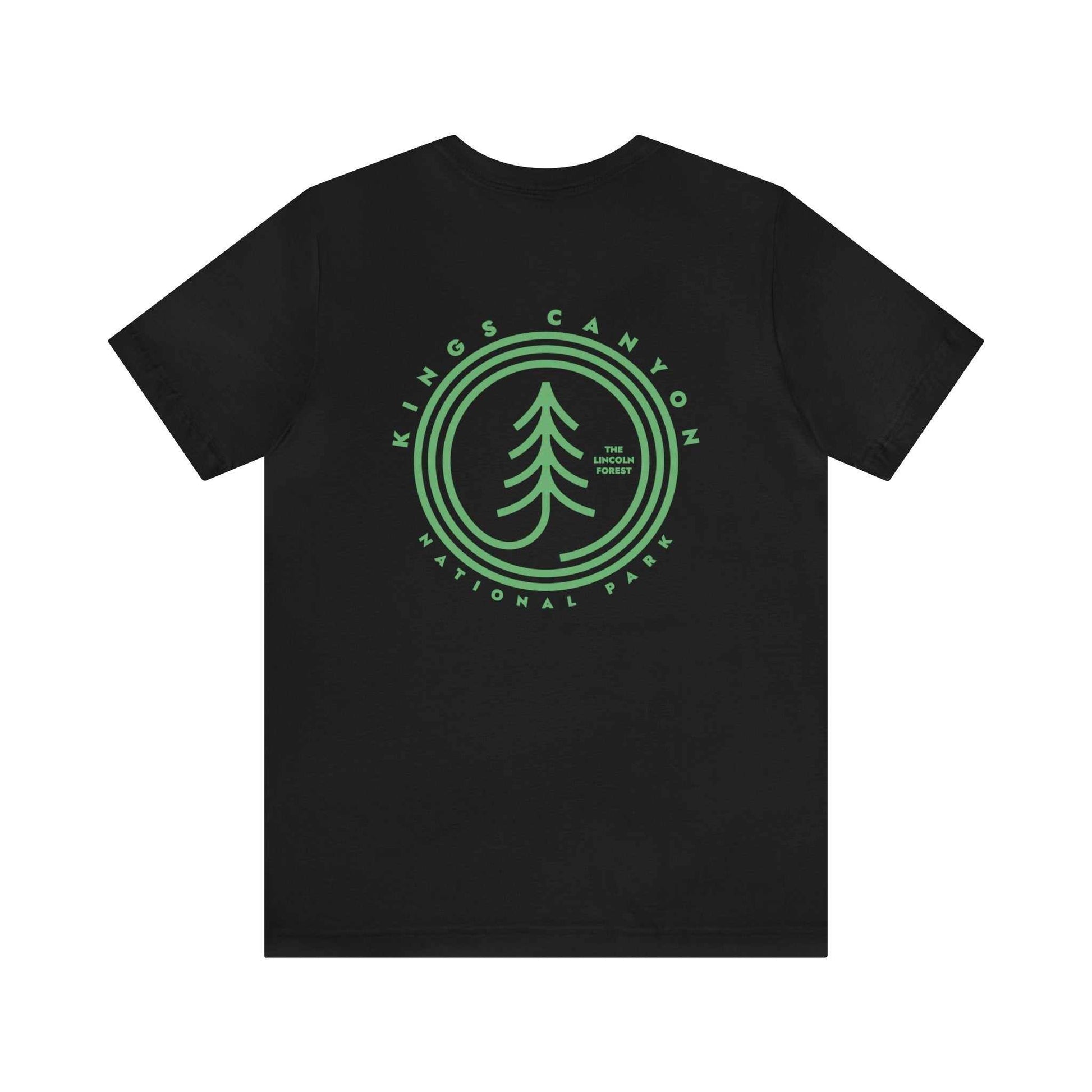 Kings Canyon National ShirtDetails:
- front and back design- 100% jersey cotton - light weight ultra soft fabric - unisex sizing
The Lincoln Forest cares deeply about the planet and creating a