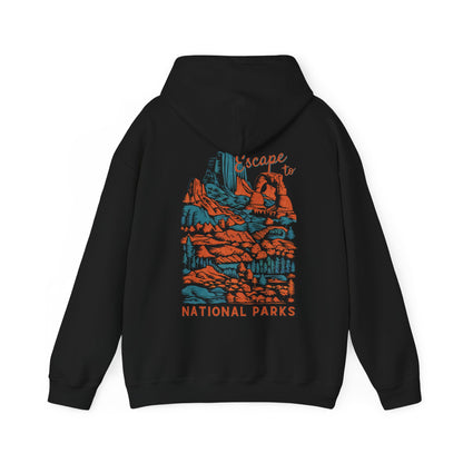 Escape to National Parks Hoodie