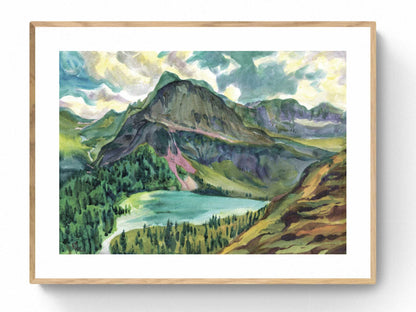 Glacier National Park Giclée Art Print