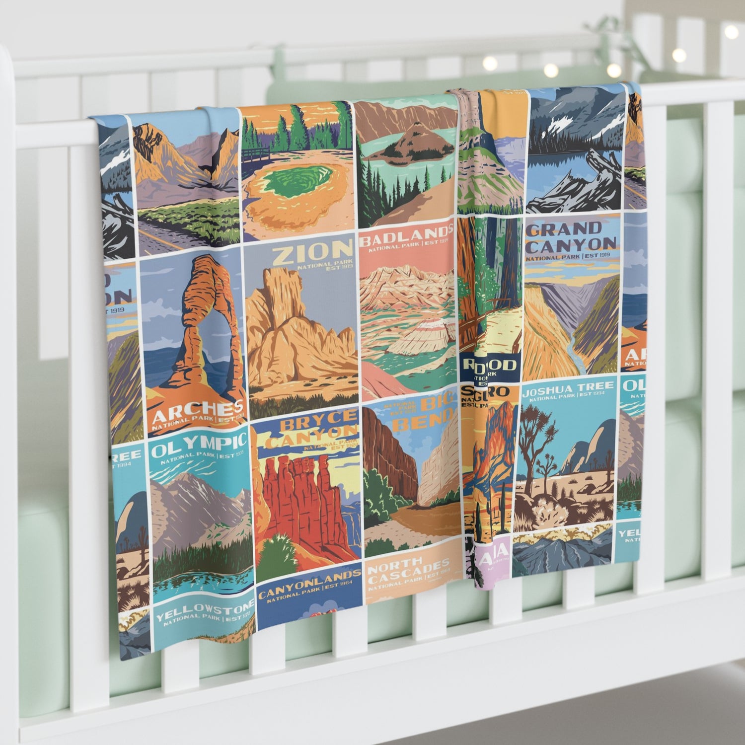 National Park Baby Swaddle