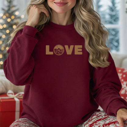 LOVE National Parks Embroidered Crewneck