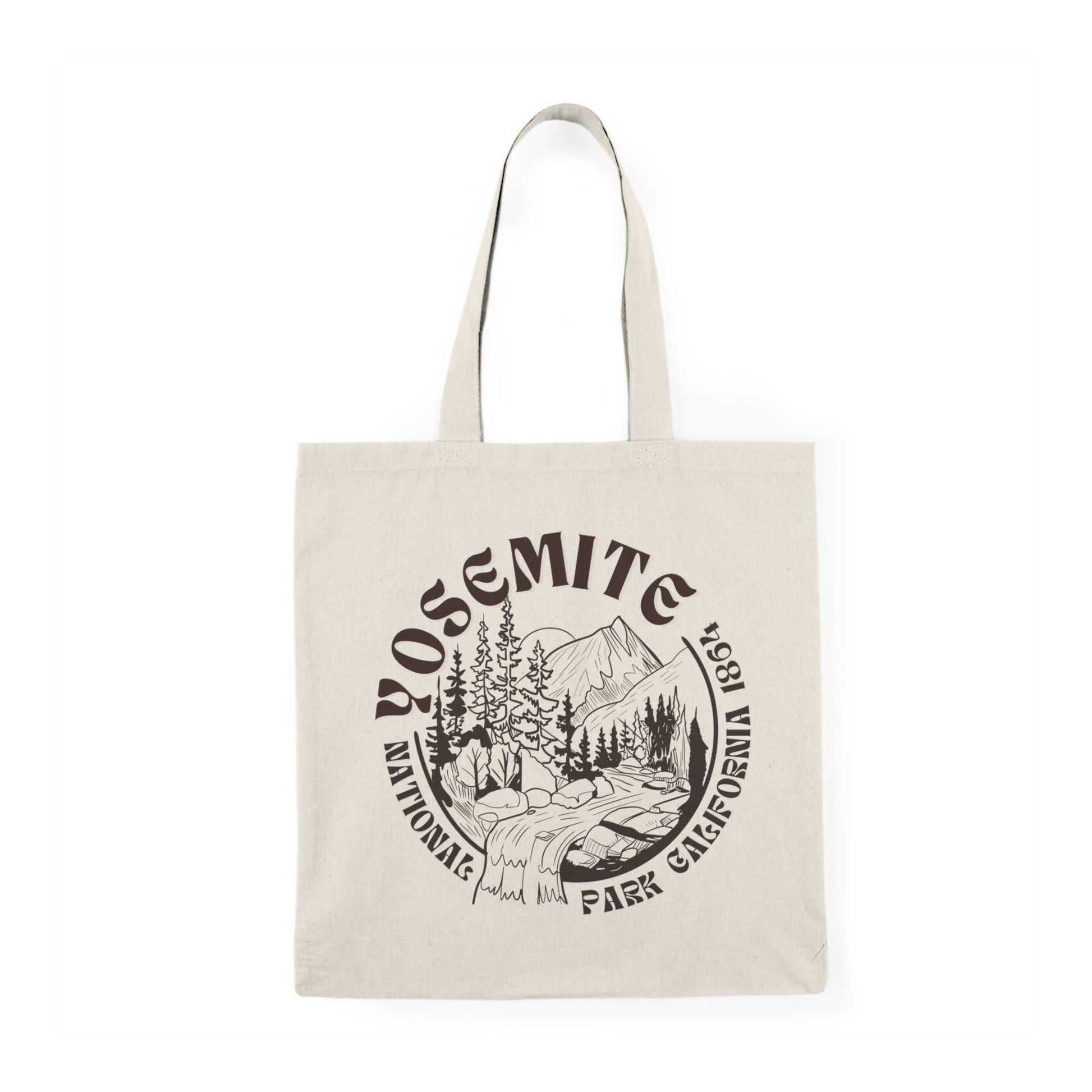 Yosemite National Park ToteDetails:
- 15.75"h x 15.25"w- handle length of 21.5”- made with 100% recycled cotton sheeting- reinforced handle stitching- lightweight and compact
 
The Lincoln For