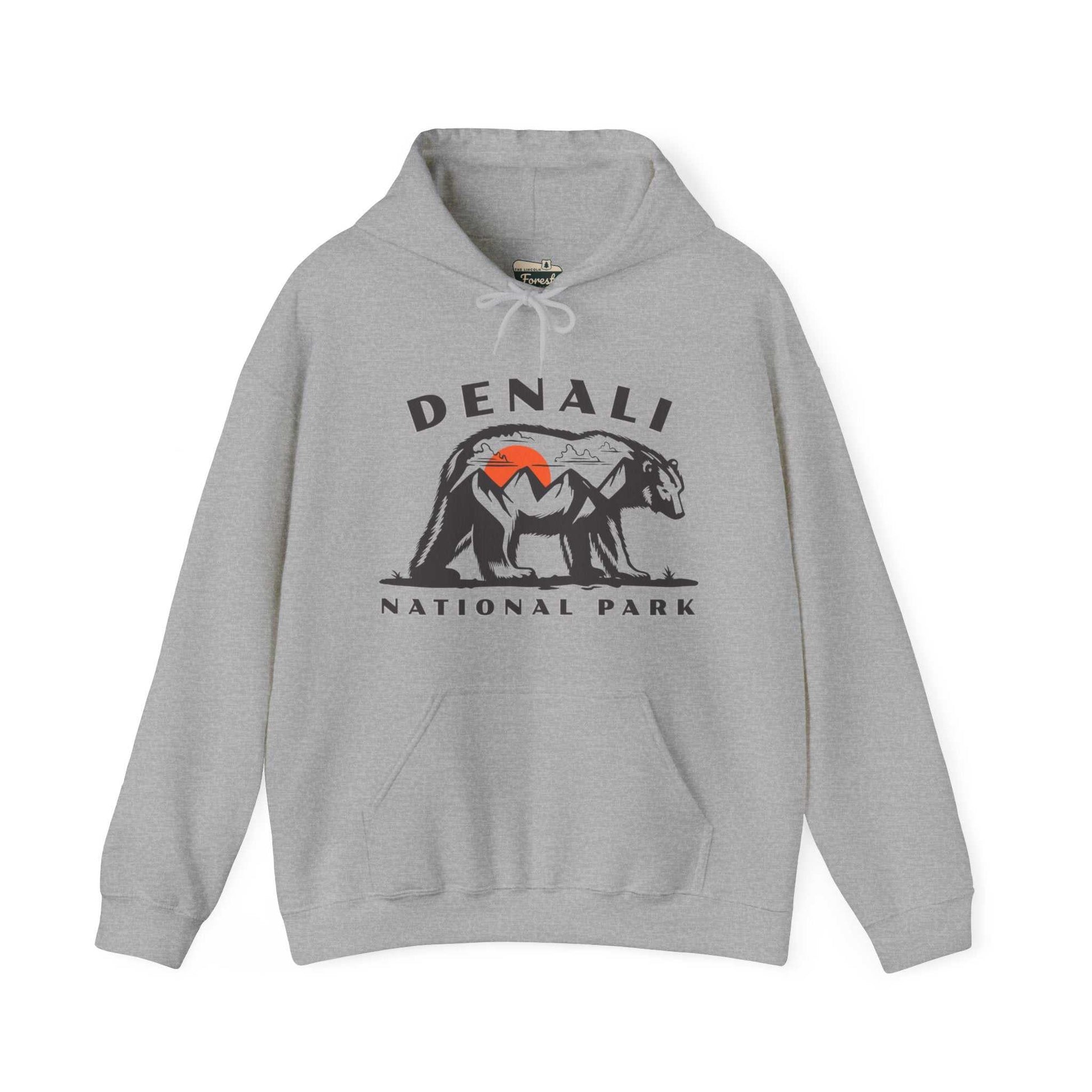 Denali National Park SweatshirtStay cozy like a hibernating grizzly bear in this Denali National Park hoodie or crewneck. 
Details:
- unisex sizing- ultra soft inside- size up twice for an oversiz
