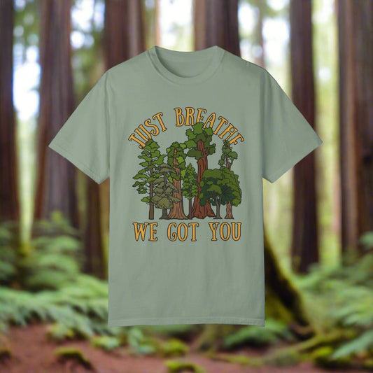 Just Breathe, We Got You Tree Shirt