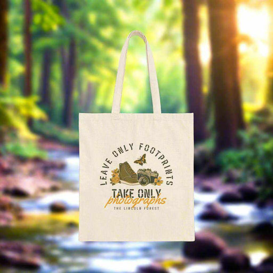 Leave Only Footprints Tote Bag