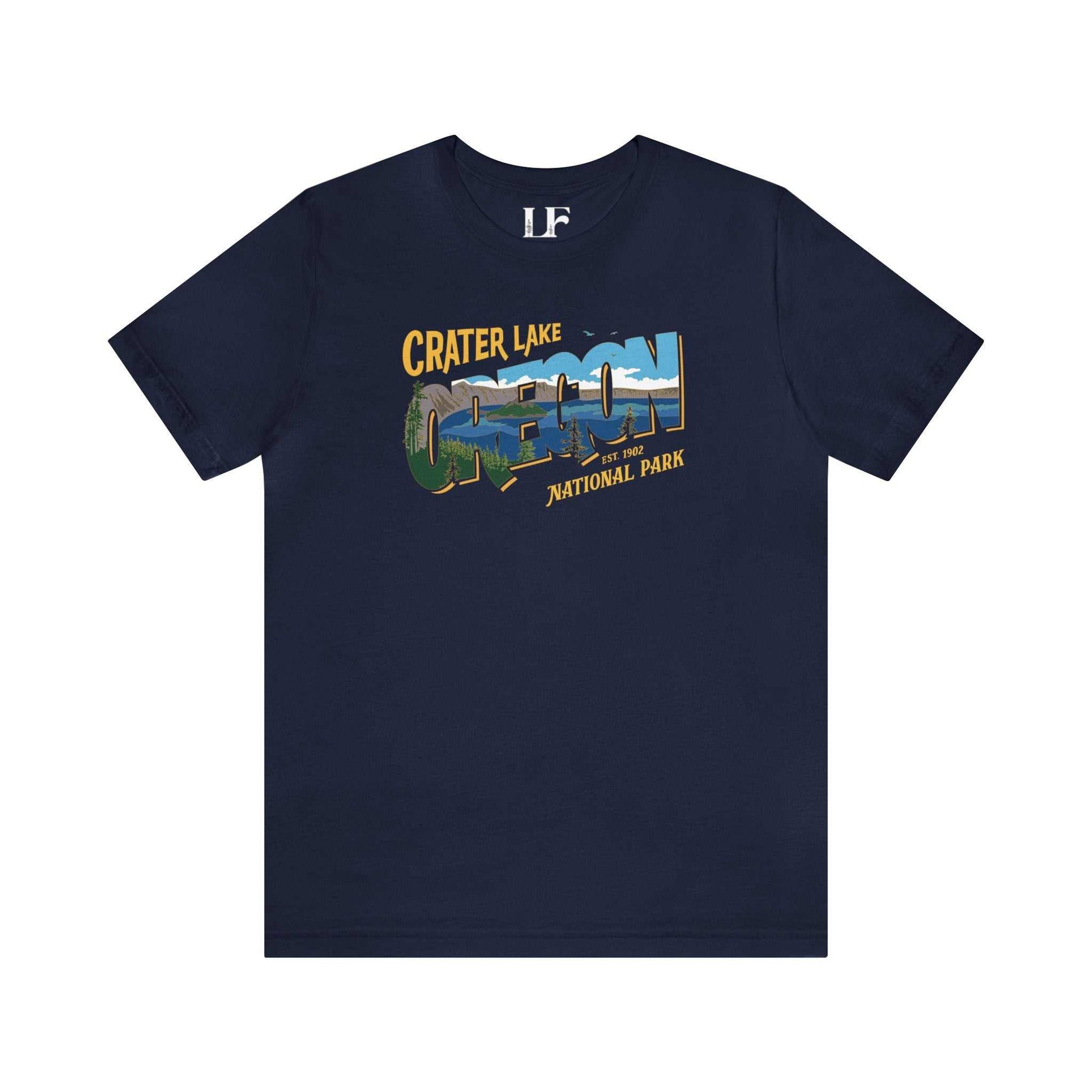 Crater Lake National Park ShirtRep your favorite park and state with this Crater Lake National Park of Oregon into your wardrobe. Featuring it's best feature, the famous Crater Lake.
Details:
- 10