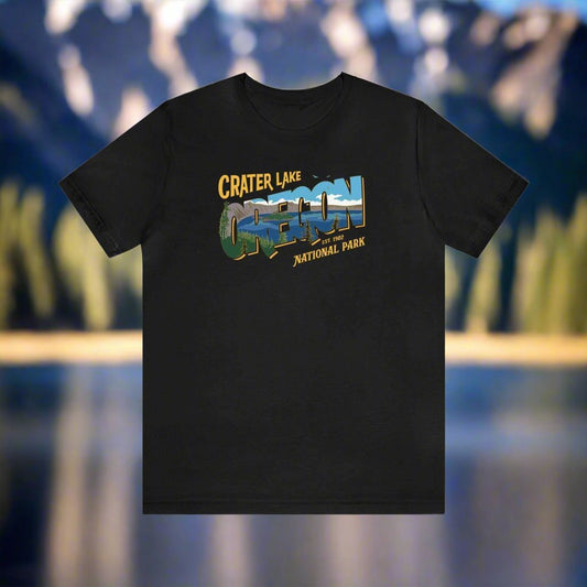 Crater Lake National Park ShirtRep your favorite park and state with this Crater Lake National Park of Oregon into your wardrobe. Featuring it's best feature, the famous Crater Lake.
Details:
- 10