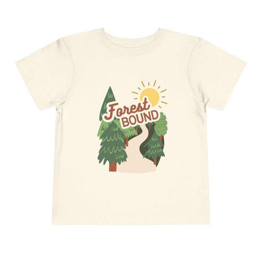 Forest Bound Youth & Toddler ShirtThe perfect shirt for family hiking, camping trips, National Park adventures, or just every day walks in the woods. Inspire those youngins to get outside and explore
