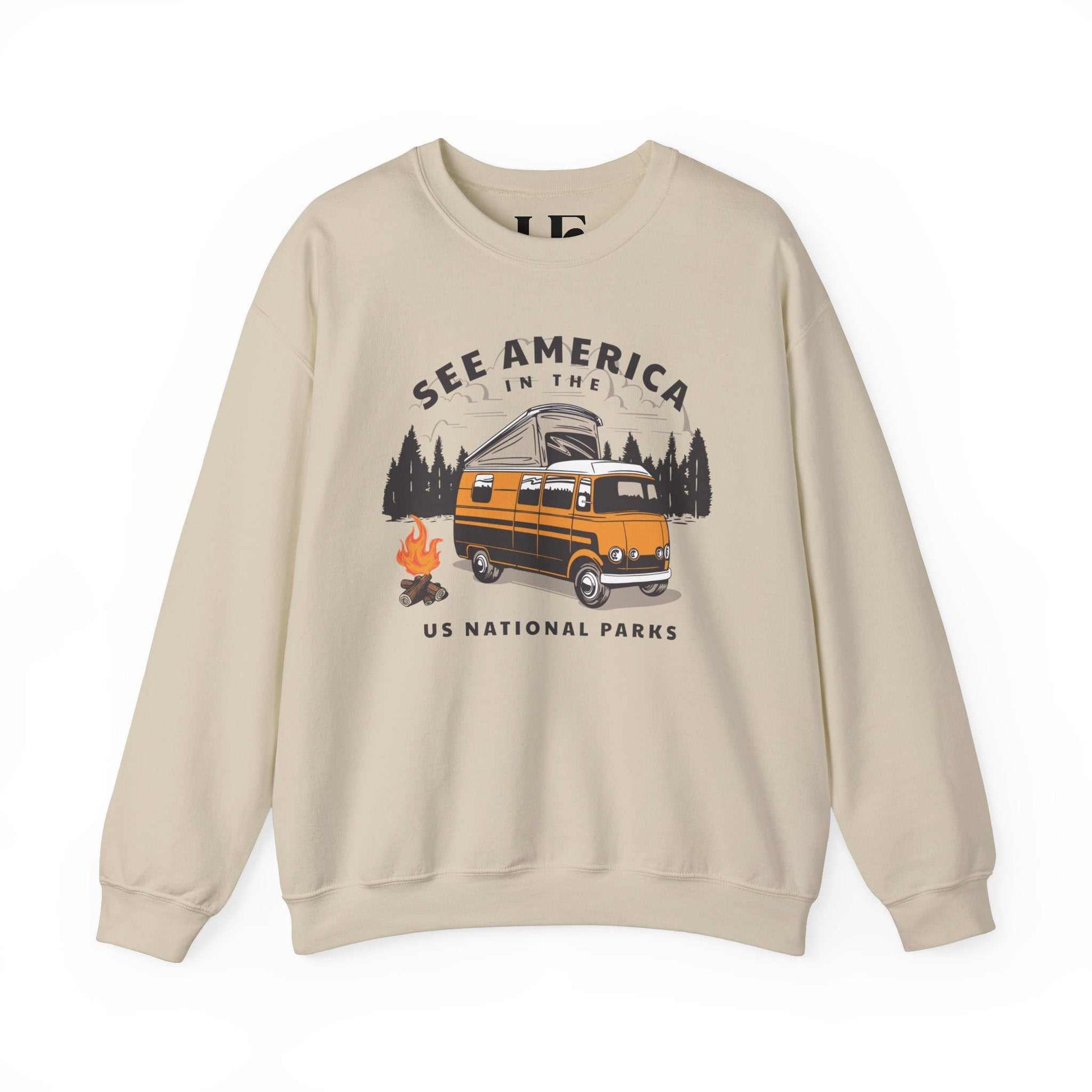 See America Van Life Crewneck Sweatshirt