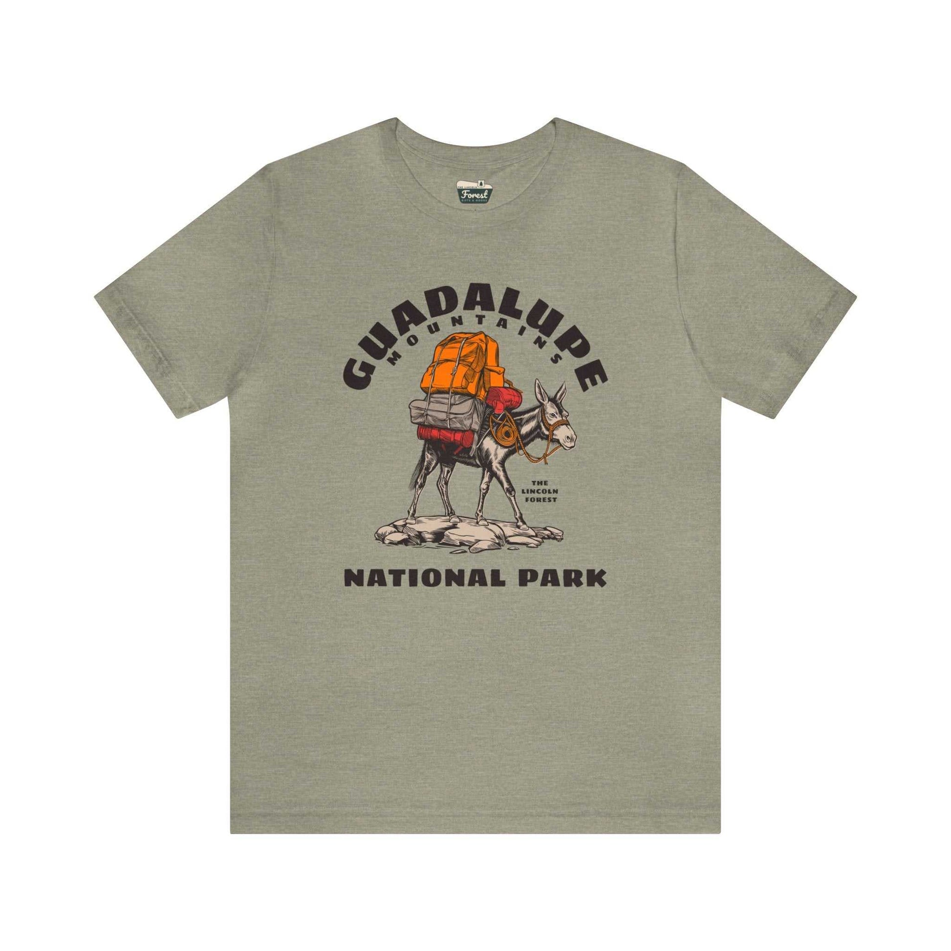 Guadalupe Mountains National Park ShirtDetails:
- 100% jersey cotton - light weight ultra soft fabric - unisex sizing
The Lincoln Forest cares deeply about the planet and creating a business that gives ba