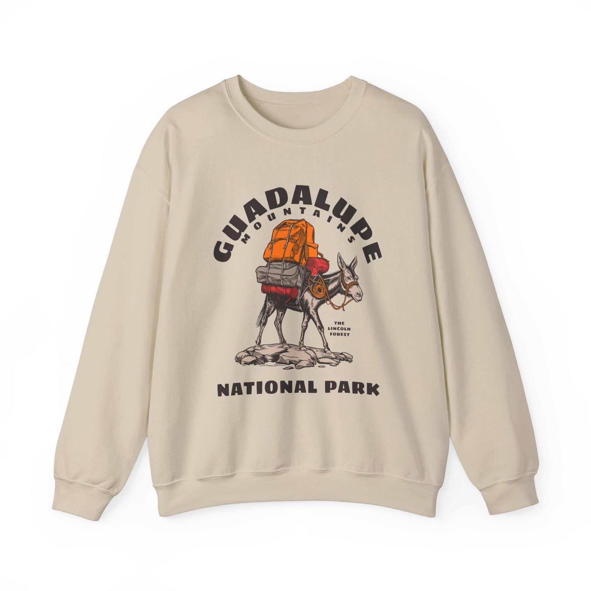 Guadalupe Mountains National Park SweatshirtDetails:
- medium weight ultra soft fabric - unisex sizing
The Lincoln Forest cares deeply about the planet and creating a business that gives back to nature. That’s
