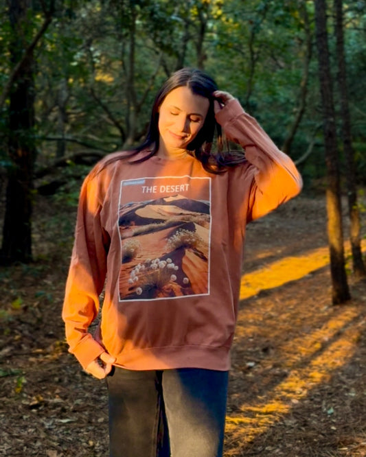 The Desert Crewneck - Nature Library Series