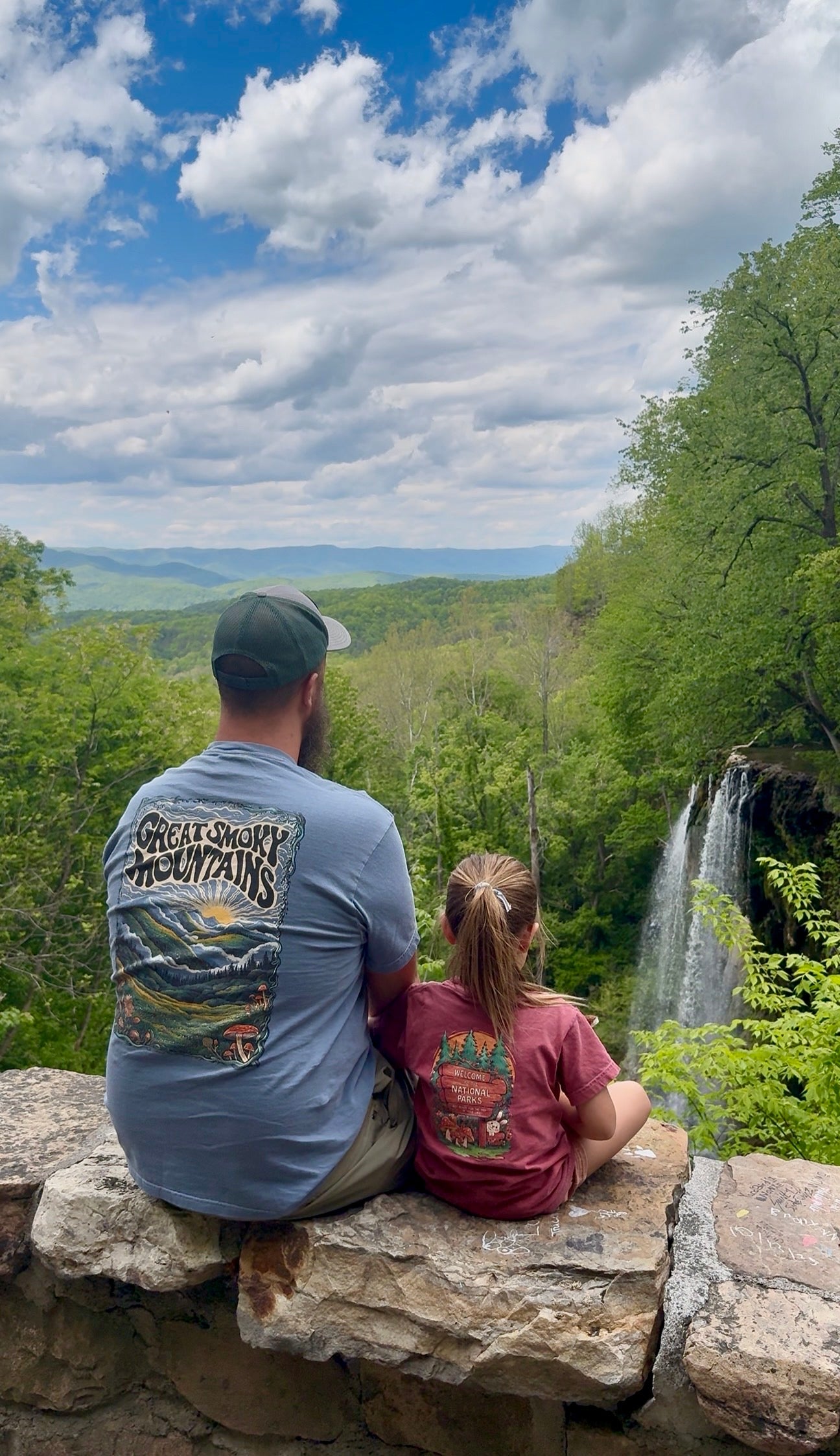 Great Smoky Mountains Sunrise Mist Tee