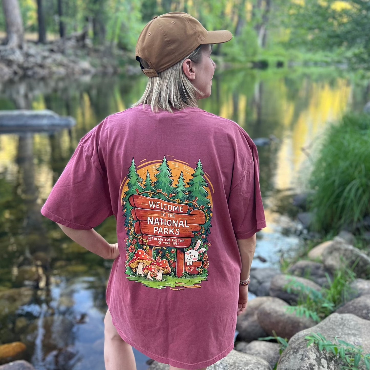 Welcome to Wonderland National Parks Shirt