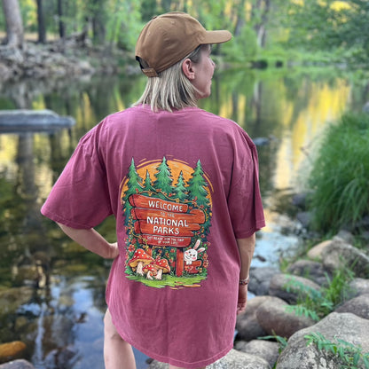 Welcome to Wonderland National Parks Shirt