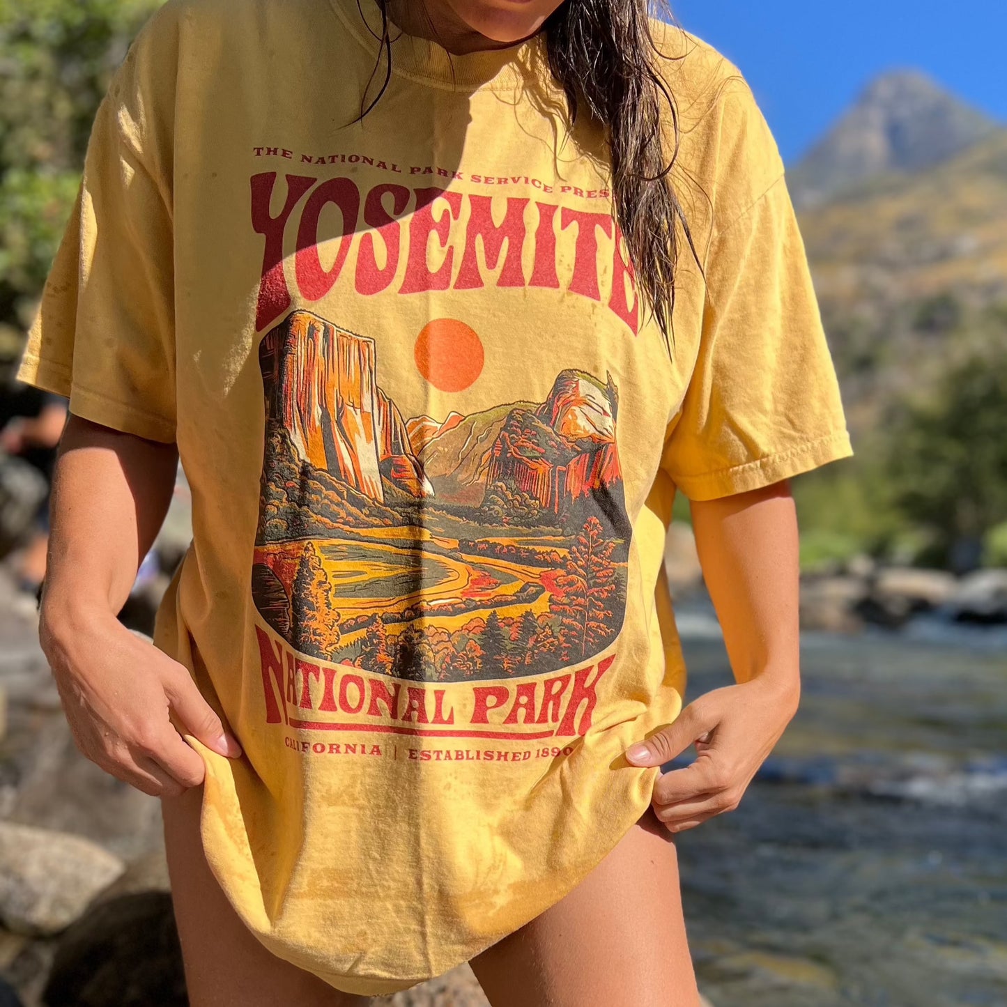 Yosemite on Tour National Park Shirt