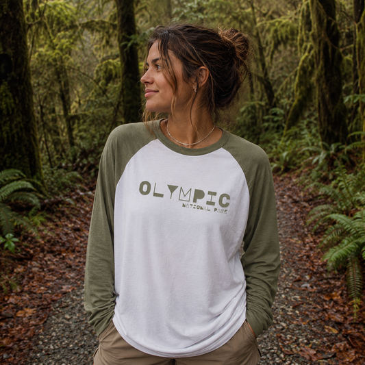Olympic National Park Raglan Baseball Tee