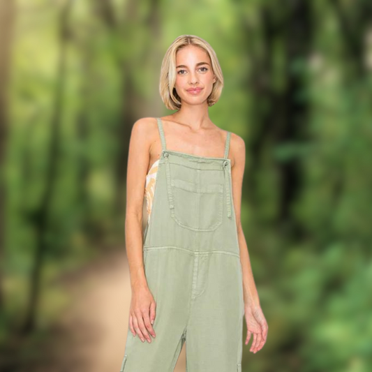 Dry Tortugas Wide Leg Overalls