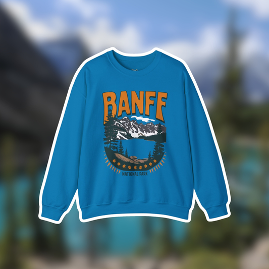 Banff National Park Crewneck Sweatshirt