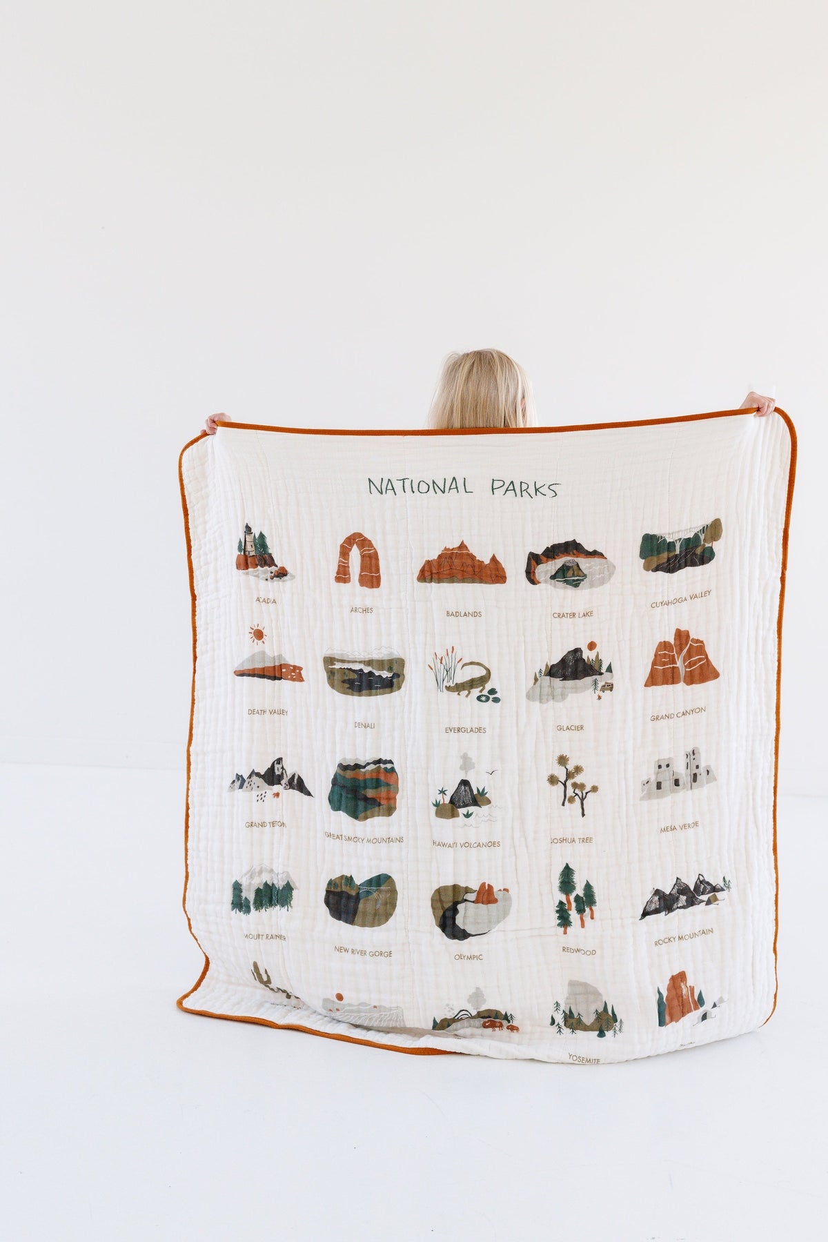 National Parks II Baby Quilt