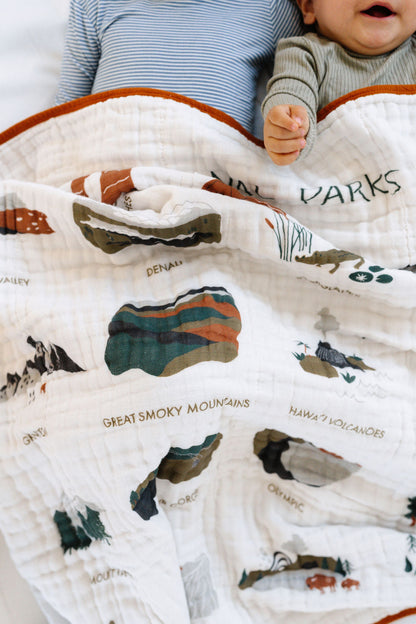 National Parks II Baby Quilt