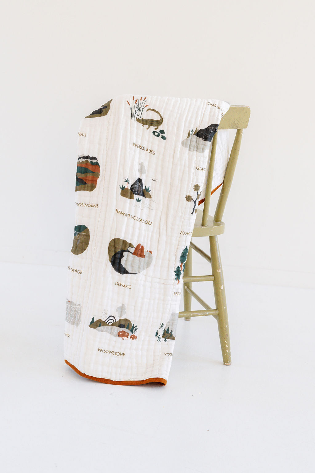 National Parks II Baby Quilt